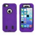 3-In-1 High Impact Rugged Robot Defender PC And Silicone Hybrid Case Cover For iPhone 5C