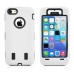 3-In-1 High Impact Rugged Robot Defender PC And Silicone Hybrid Case Cover For iPhone 5C