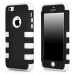 3-Layer Tough Rugged Hybrid Rubber and Plastic Robot Defender Hard Case For iPhone 5C