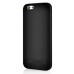 3500 mAh Ultra Slim PC Back Case With Built-In Battery And Stand  For iPhone 6 4.7 inch - Black