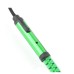 3.5MM Zipper Design In-Ear Earphone with Microphone for iPhone Samsung HTC etc - Green