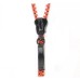 3.5MM Zipper Design In-Ear Earphone with Microphone for iPhone Samsung HTC etc - Orange