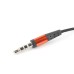 3.5MM Zipper Design In-Ear Earphone with Microphone for iPhone Samsung HTC etc - Orange