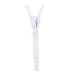 3.5MM Zipper Design In-Ear Earphone with Microphone for iPhone Samsung HTC etc - White