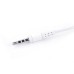 3.5MM Zipper Design In-Ear Earphone with Microphone for iPhone Samsung HTC etc - White