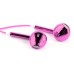 3.5mm Chrome Earphone With Microphone And Volume Control Button - Pink