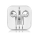 3.5mm Chrome Earphone With Microphone And Volume Control Button - Silver