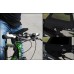 360 Degree Bike Handlebar Mount Holder Shockproof Case for iPhone 4 / 4S - Black