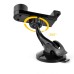 360 Degree Rotating In-Car Holder with Suction Cup for 3.5 to 6.3 Inch Smartphone - Black