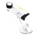 360 Degree Rotating In-Car Holder with Suction Cup for 3.5 to 6.3 Inch Smartphone - White