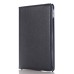 360 Degree Rotating Lichi PU Leather Smart Wake / Sleep Case Cover With Elastic Belt for iPad Pro 9.7 inch - Dark blue