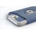 360 Degree Rotating Magnetic Flip Leather Case For Samsung Galaxy Note 2 N7100 - Blue