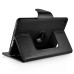 360 Degree Rotation Fashion PU Leather Folio Stand Case Smart Cover For iPad Mini 4 - Black