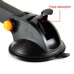 360 Degree Rotation Strong Suction Force Car Cradle Mount Holder Dashboard Stand For 150 To 190 mm Mobile Smart Cell Phones Tablets - Black