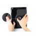 360 Degree Swivel Rotation Sleep Wake Cross Grain Detachable Folio Leather Flip Stand Case Cover For iPad Air (iPad 5)