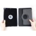 360 Degree Swivel Rotation Sleep Wake Cross Grain Detachable Folio Leather Flip Stand Case Cover For iPad Air (iPad 5)