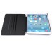 360 Degree Swivel Rotation Sleep Wake Cross Grain Detachable Folio Leather Flip Stand Case Cover For iPad Air (iPad 5)