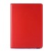 360 Rotating Folio Lychee Grain Wake / Sleep Leather Flip Swivel Stand Case Cover With Elastic Belt For iPad Air 2 (iPad 6) - Red