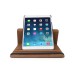 360 Rotating Folio Lychee Grain Wake / Sleep Leather Flip Swivel Stand Case Cover With Elastic Belt For iPad Air (iPad 5)