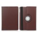 360 Rotating Folio Lychee Grain Wake / Sleep Leather Flip Swivel Stand Case Cover With Elastic Belt For iPad Air (iPad 5)