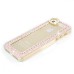 3D Bling Pearl & Rhinestone Bowknot Crystal Back Case Cover for iPhone 5 iPhone 5s - Pink