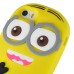 3D Cartoon Despicable Me Funny Double-Eyed Minions Saying Hi Pattern Soft Rubberized Silicone Shock-Absorbing Jelly Case Cover For iPhone 5s iPhone 5