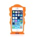 3D Cute Cartoon Bad Joker Pattern Impact Resistant Silicone Jelly Case Cover For iPhone 5 iPhone 5s - Orange