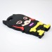 3D Cute Cartoon Bat Woman Pattern Impact Resistant Silicone Jelly Case Cover For iPhone 5 iPhone 5s - Black