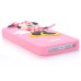 3D Cute Cartoon Minnie Mouse Pattern Shock Absorbing Soft Silicone Case Cover For iPhone 5 iPhone 5s - Pink