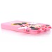 3D Cute Cartoon Minnie Mouse Pattern Shock Absorbing Soft Silicone Case Cover For iPhone 5 iPhone 5s - Pink