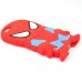 3D Cute Cartoon Spider man Pattern Impact Resistant Silicone Jelly Case Cover For iPhone 5 iPhone 5s - Red