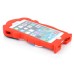 3D Cute Cartoon Superman Pattern Impact Resistant Silicone Jelly Case Cover For iPhone 5 iPhone 5s - Red