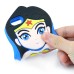 3D Cute Cartoon Superwoman Pattern Impact Resistant Silicone Jelly Cases Cover For iPhone 5 iPhone 5s - Blue