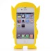 3D Cute Cartoon X-Men Shock Absorption Rubberized Silicone Jelly Case Cover For iPhone 4S iPhone 4