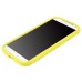 3D Cute M&M Pattern Silicone Rubberized Case Cover for Samsung Galaxy S4 - Yellow