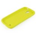 3D Cute M&M Pattern Silicone Rubberized Case Cover for Samsung Galaxy S4 - Yellow