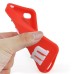 3D Cute M&M Pattern Silicone Rubberized Case Cover for iPhone 4 iPhone 4S - Red