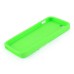 3D Cute M&M Pattern Silicone Rubberized Case Cover for iPhone 5 iPhone 5s - Green