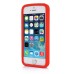 3D Cute M&M Pattern Silicone Rubberized Case Cover for iPhone 5 iPhone 5s - Red