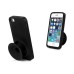 3D Impact Amplifier Loudspeaker / Headphone Cord Winder Design Soft Rubberized Silicone Stand Case Cover For iPhone 5s iPhone 5