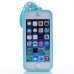 3D Shock Absorption Cartoon Cute Bucktooth Rabbit Soft Rubberized Silicone Snap-On Case Cover For iPhone 5s iPhone 5