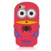 3D Spiderman Design Silicone Case Cover for iPhone 5 iPhone 5s - Red