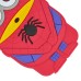 3D Spiderman Design Silicone Case Cover for iPhone 5 iPhone 5s - Red