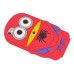 3D Spiderman Design Silicone Case Cover for iPhone 5 iPhone 5s - Red