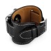 3 In 1 Bundle Genuine Leather Wrist Strap Watch Band Double Tour Bracelet Replacement For Apple Watch 38 mm - Black