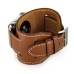 3 In 1 Bundle Genuine Leather Wrist Strap Watch Band Double Tour Bracelet Replacement For Apple Watch 38 mm - Brown