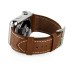 3 In 1 Bundle Genuine Leather Wrist Strap Watch Band Double Tour Bracelet Replacement For Apple Watch 38 mm - Brown