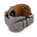 3 In 1 Bundle Genuine Leather Wrist Strap Watch Band Double Tour Bracelet Replacement For Apple Watch 38 mm - Grey
