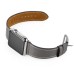 3 In 1 Bundle Genuine Leather Wrist Strap Watch Band Double Tour Bracelet Replacement For Apple Watch 38 mm - Grey