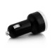 3 In 1 High Quality US Plug Car Travel Charger Kit For iPhone 5 iPad Mini iPod Nano 7 - Black